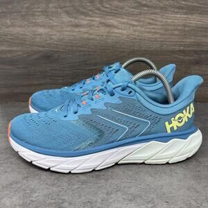 HOKA Arahi 5 Running Shoes Womens Size 8 Blue Sneakers One One